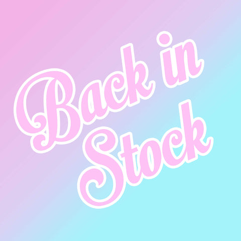 Back in Stock