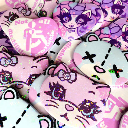 Enamel Pins, Badges & Patches