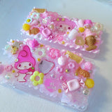 Creepy Cute OR Kawaii Custom Switch Case ~ Fake Cream, Pastel Goth Deco (DS, 3DS / XL, Oled, Switch 2, PS Vita)