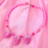 Candy Shop Necklace ~ Strawberries