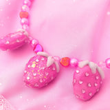 Candy Shop Necklace ~ Strawberries