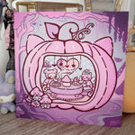 Pumpkin Tea Party Art Print