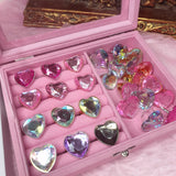 Heart Jewel Rings (Various)