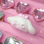 Vanilla Puppy Clay Ring