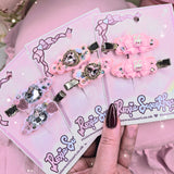Fondant Fancy Hairslides