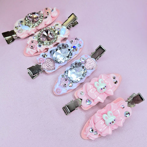 Fondant Fancy Hairslides