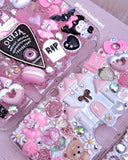 Creepy Cute OR Kawaii Custom Switch Case ~ Fake Cream, Pastel Goth Deco (DS, 3DS / XL, Oled, Switch 2, PS Vita)