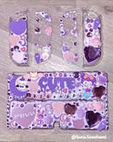 Creepy Cute OR Kawaii Custom Switch Case ~ Fake Cream, Pastel Goth Deco (DS, 3DS / XL, Oled, Switch 2, PS Vita)
