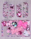 Creepy Cute OR Kawaii Custom Switch Case ~ Fake Cream, Pastel Goth Deco (DS, 3DS / XL, Oled, Switch 2, PS Vita)