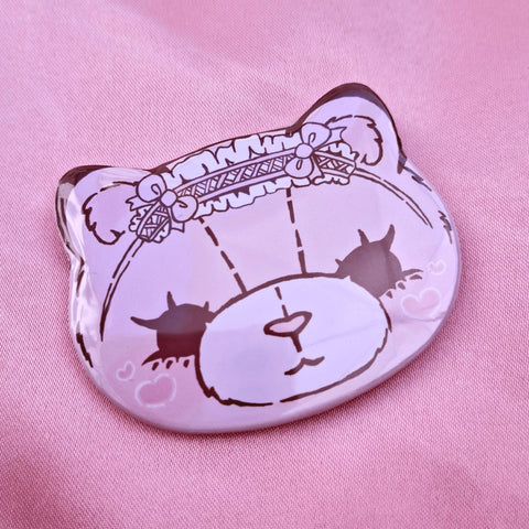 Angelic Bear Badge