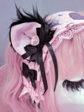 Lacey Kitten Headress ~ Darkly Kawaii