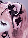 Lacey Kitten Headress ~ Darkly Kawaii