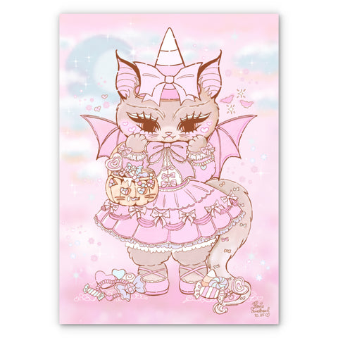 Cinnamon Swirl Art Print