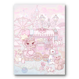 Cotton Candy Art Print