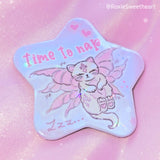 Fairy Kitty Sparkle Star Pin Badges (5 styles)