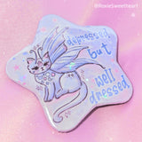 Fairy Kitty Sparkle Star Pin Badges (5 styles)
