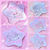 Fairy Kitty Sparkle Star Pin Badges (5 styles)