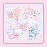 Fairy Kittens Art Print