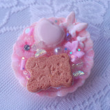 Afternoon Tea Decoden Hairslide ~ 2 Styles