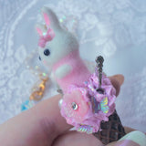 Ice Cream Bunny Necklaces ~ 3 Styles