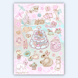 Secret Forest Frolic Sticker Sheet
