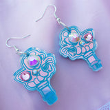 Secret Key Earrings