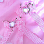 Fairytale Bows ~ Pink Gingham