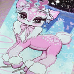 Bamberella Kitsch Fawn Art Print