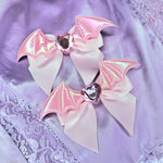 Bat Wing Hair Bows (4 colour-ways)