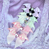 Bat Wing Hair Bows (4 colour-ways)