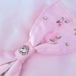 Rose Kitten Hairbow ~ Pink