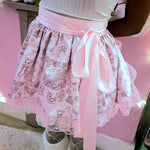 Coquette Carousel Apron Skirt