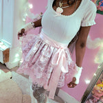 Coquette Carousel Apron Skirt