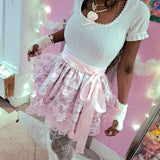 Coquette Carousel Apron Skirt