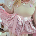 Coquette Carousel Apron Skirt