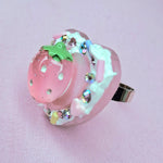Iced Gem Strawberry Ring