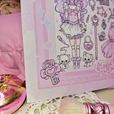 Magical Girl Doll Art Print