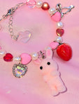 Beaded Candy Bracelet ~ Bunny Day Picnic
