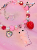 Beaded Candy Bracelet ~ Bunny Day Picnic