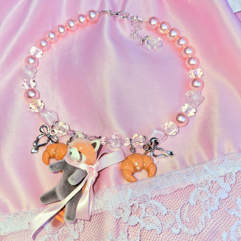 Beaded Candy Necklace ~ Panda in Paris