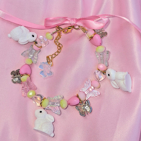 Beaded Candy Bracelet ~ Spring Fling