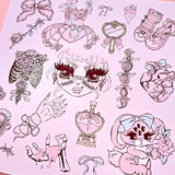 Poison Lullaby Drawings Art Print