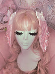 Frilly Bunny Ears ~ Pink