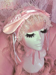 Lovely Lamb Headdress ~ Baby Pink