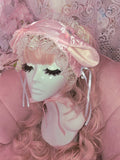 Lovely Lamb Headdress ~ Baby Pink