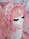 Coquette Carousel Headdress ~ Pink Ruffles