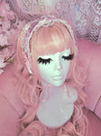 Coquette Carousel Headdress ~ Iridescent Lace