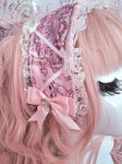 Coquette Carousel Headdress ~ Iridescent Lace