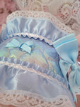 Baby Bear Headdress ~ Iridescent Blue
