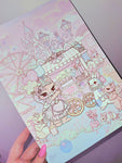 Cotton Candy Art Print